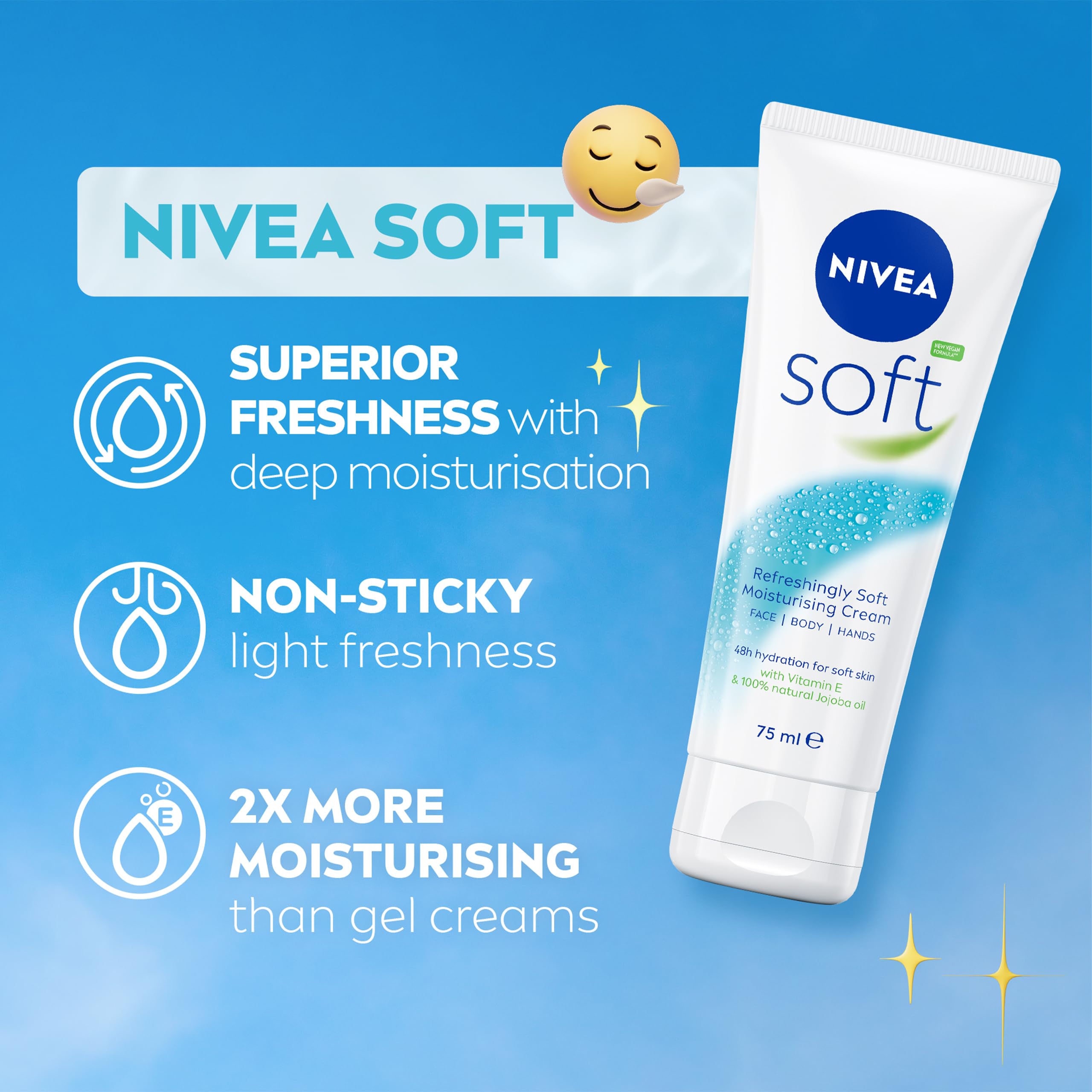 NIVEA Soft Moisturising Cream 75ml