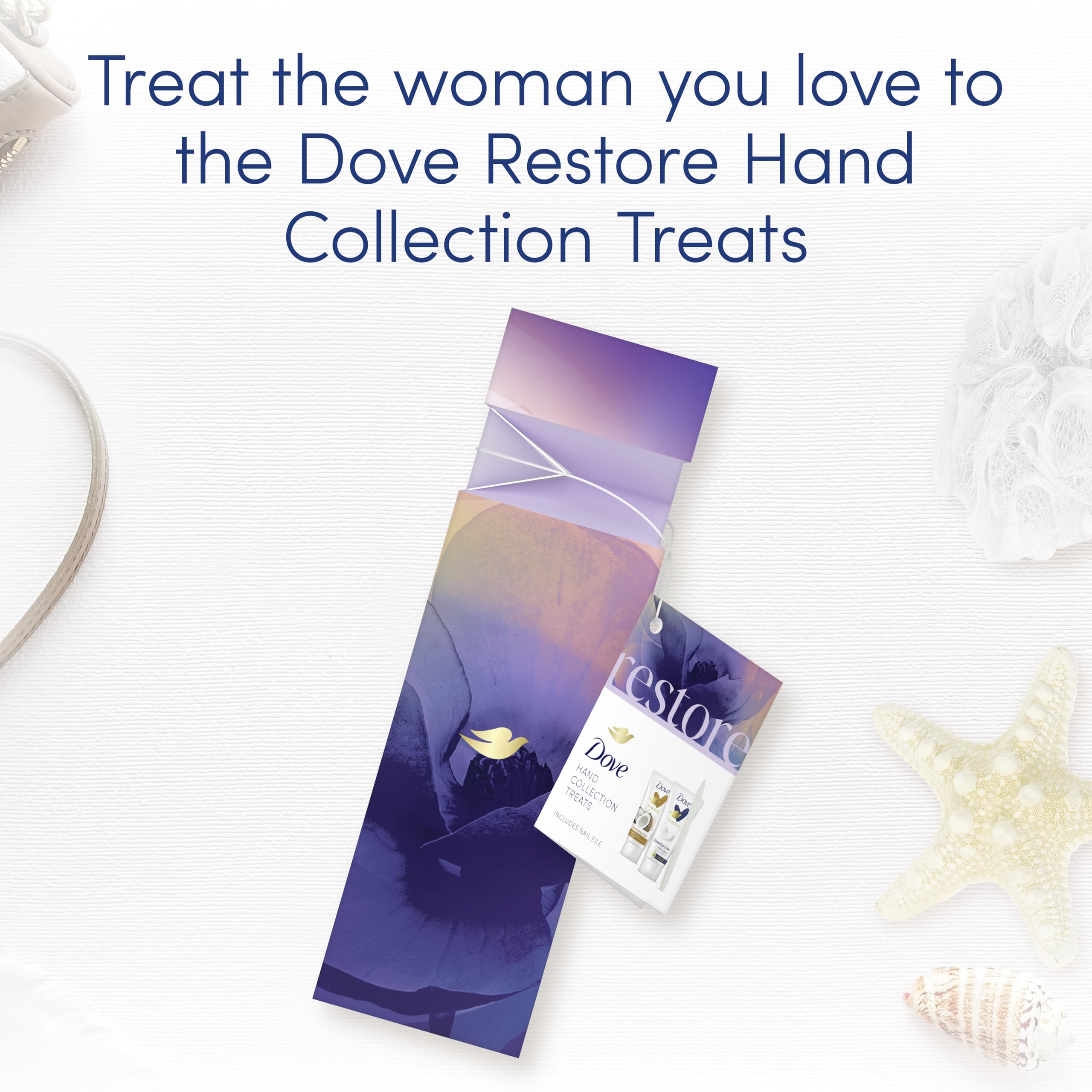 Dove Restore Hand Collection Treats with Nail File