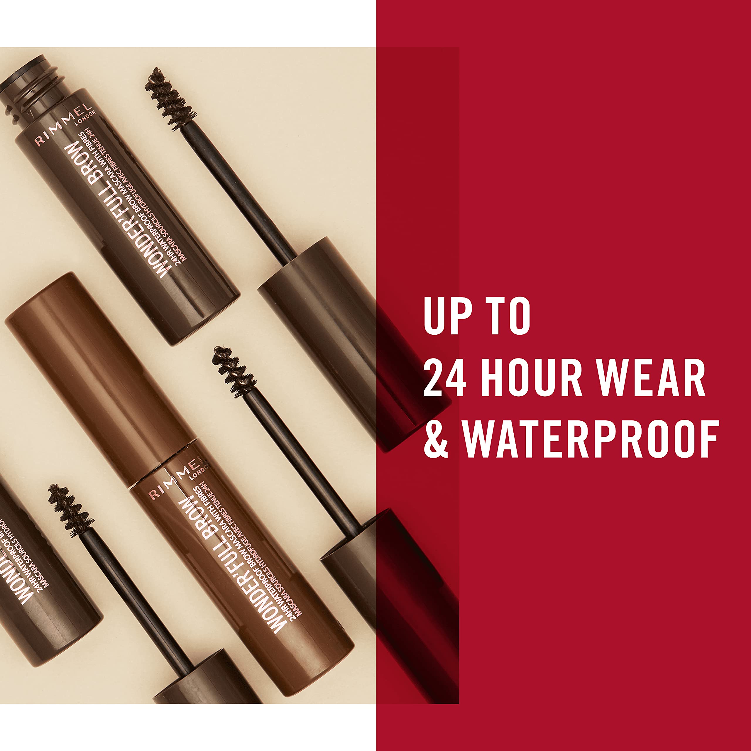 Rimmel London Wonder'Full Brow Waterproof Gel – Dark