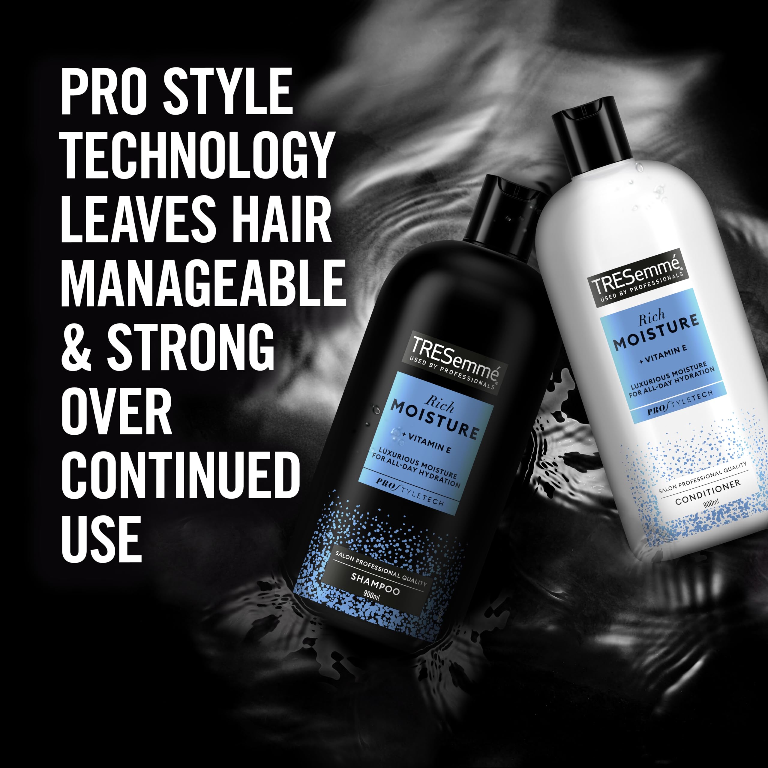 TRESemmé Moisture Rich Conditioner with vitamin E for dry, damaged hair 900 ml