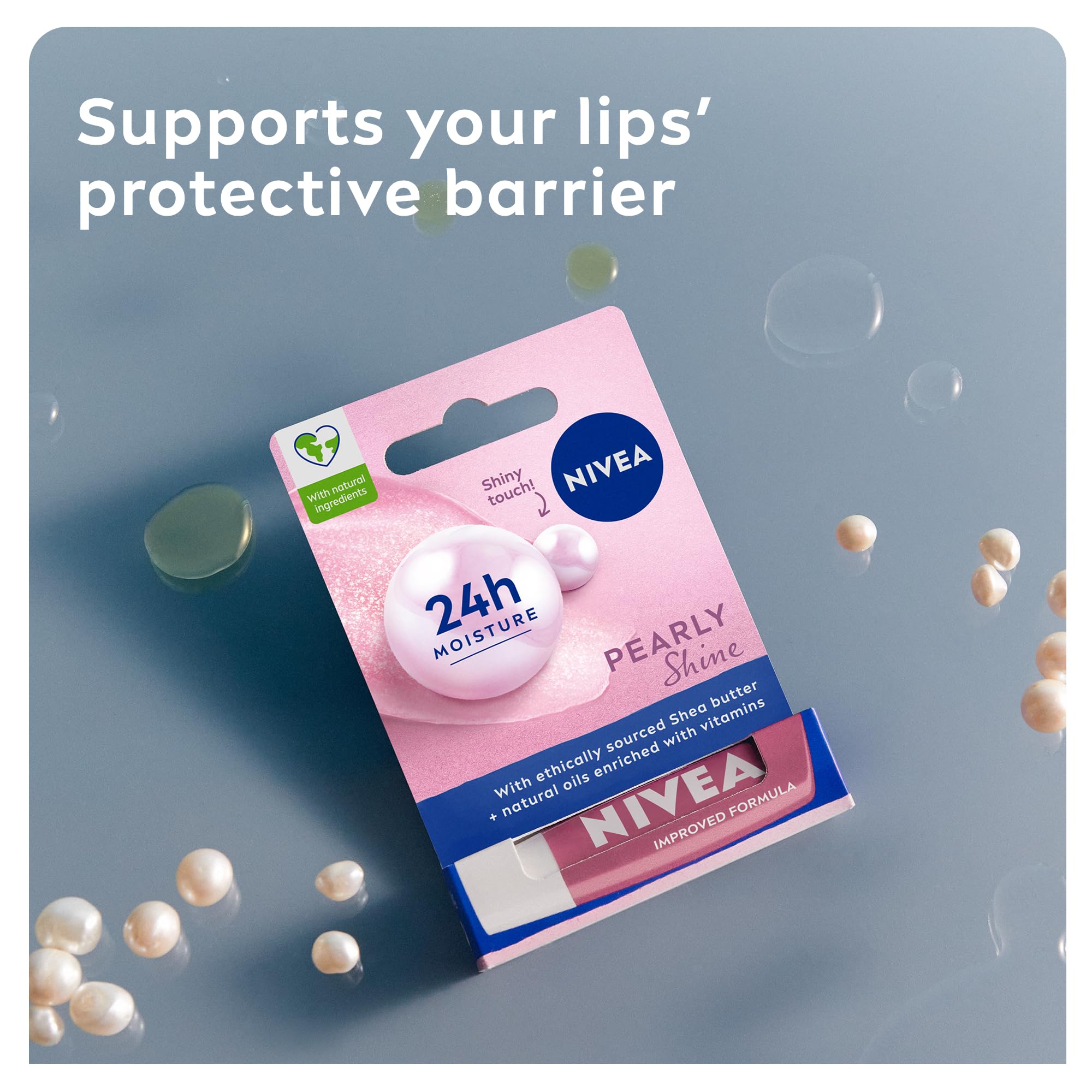 NIVEA Pearly Shine Lip Balm