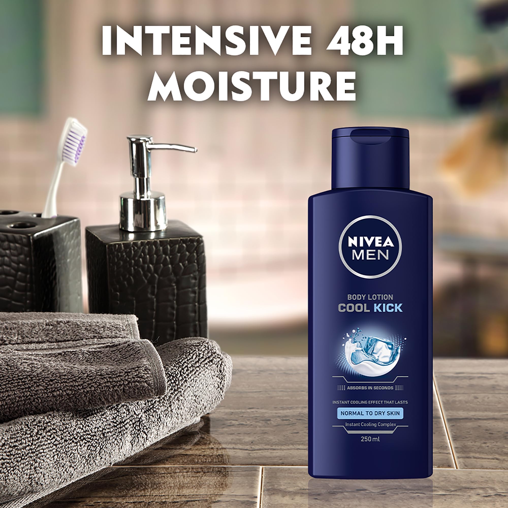 NIVEA MEN Cool Kick Body Lotion