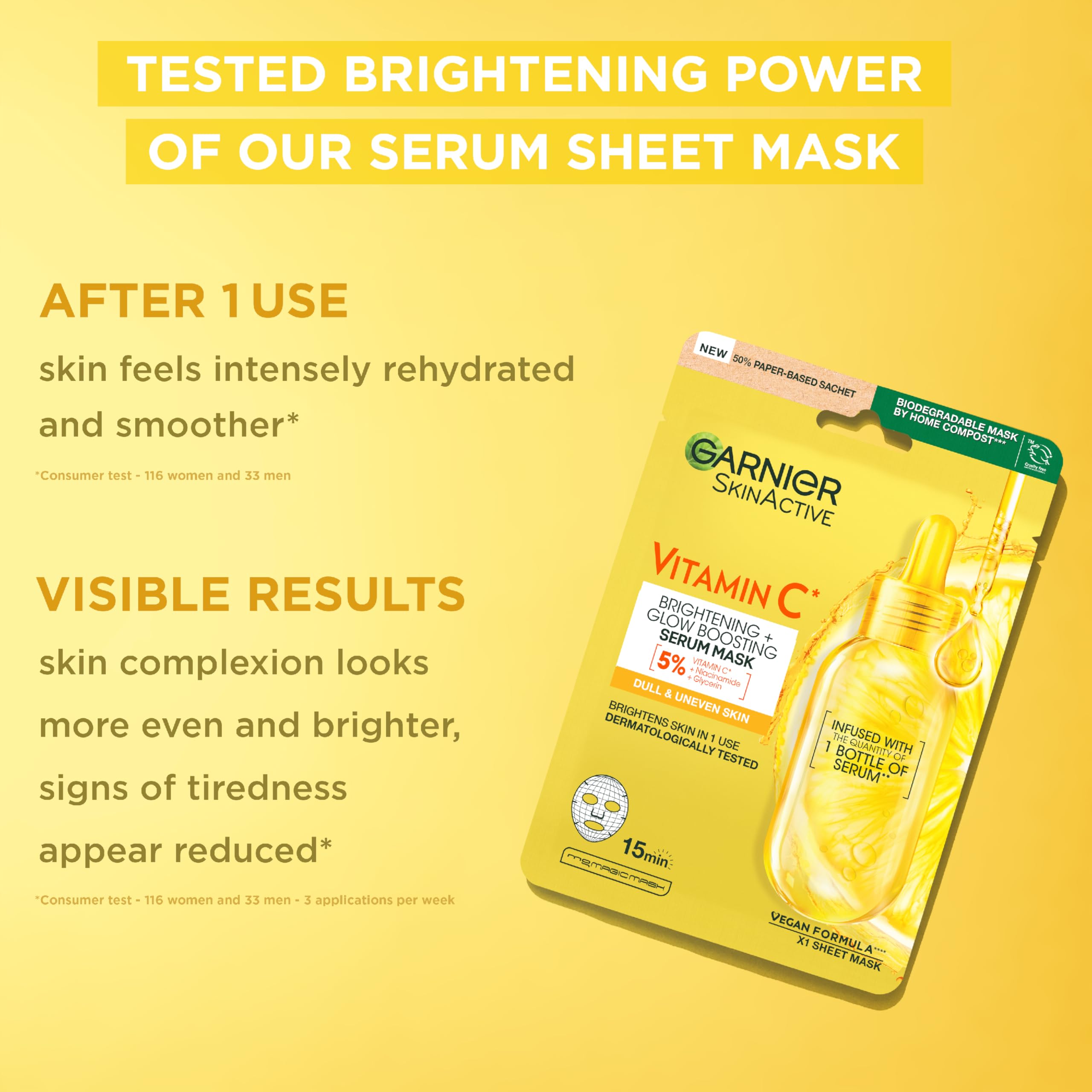 Garnier Glow Getter Giftset - For dull skin - Reduces the appearance of dark spots & enhances glow