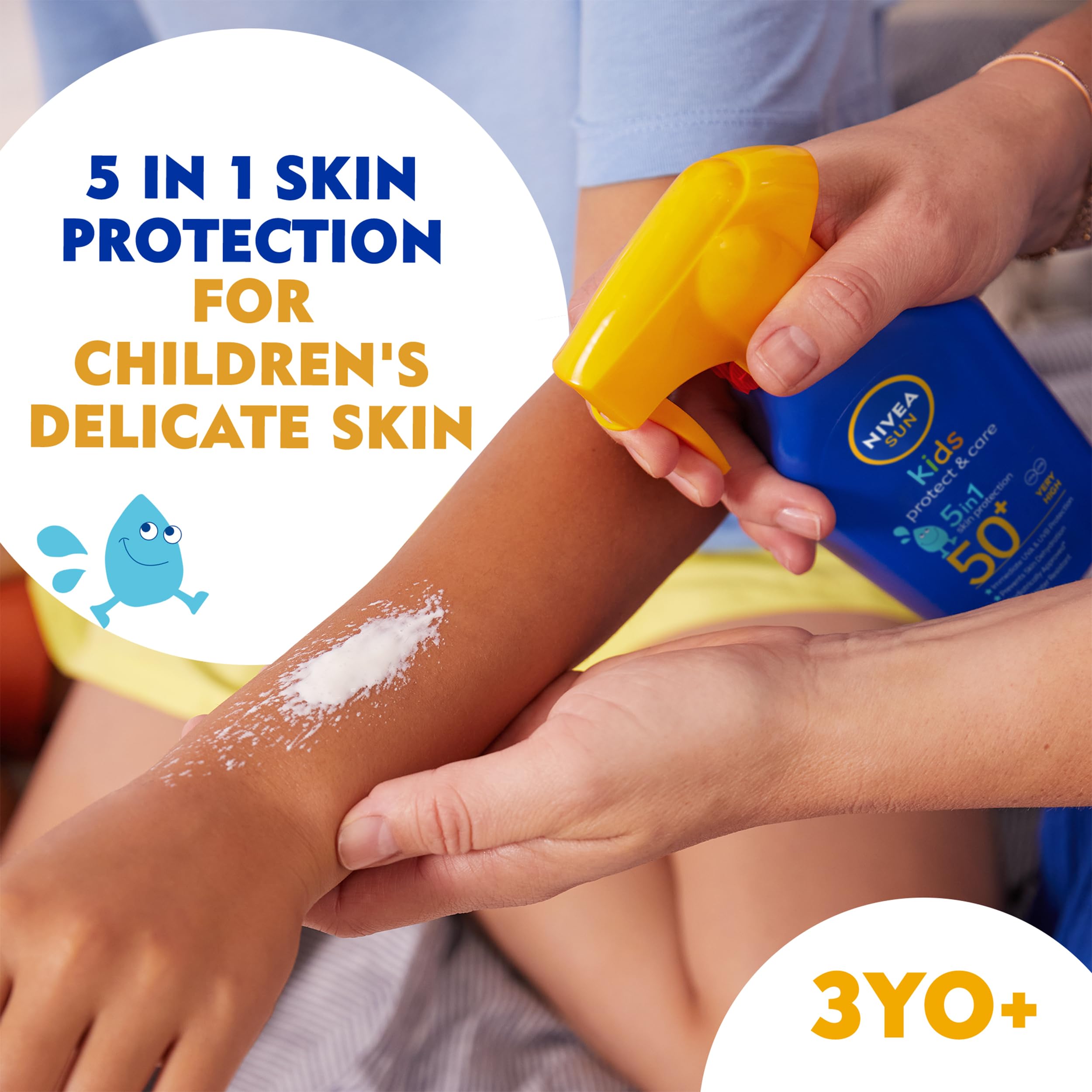 NIVEA SUN Kids Protect & Care SPF 50+ Spray 270ml