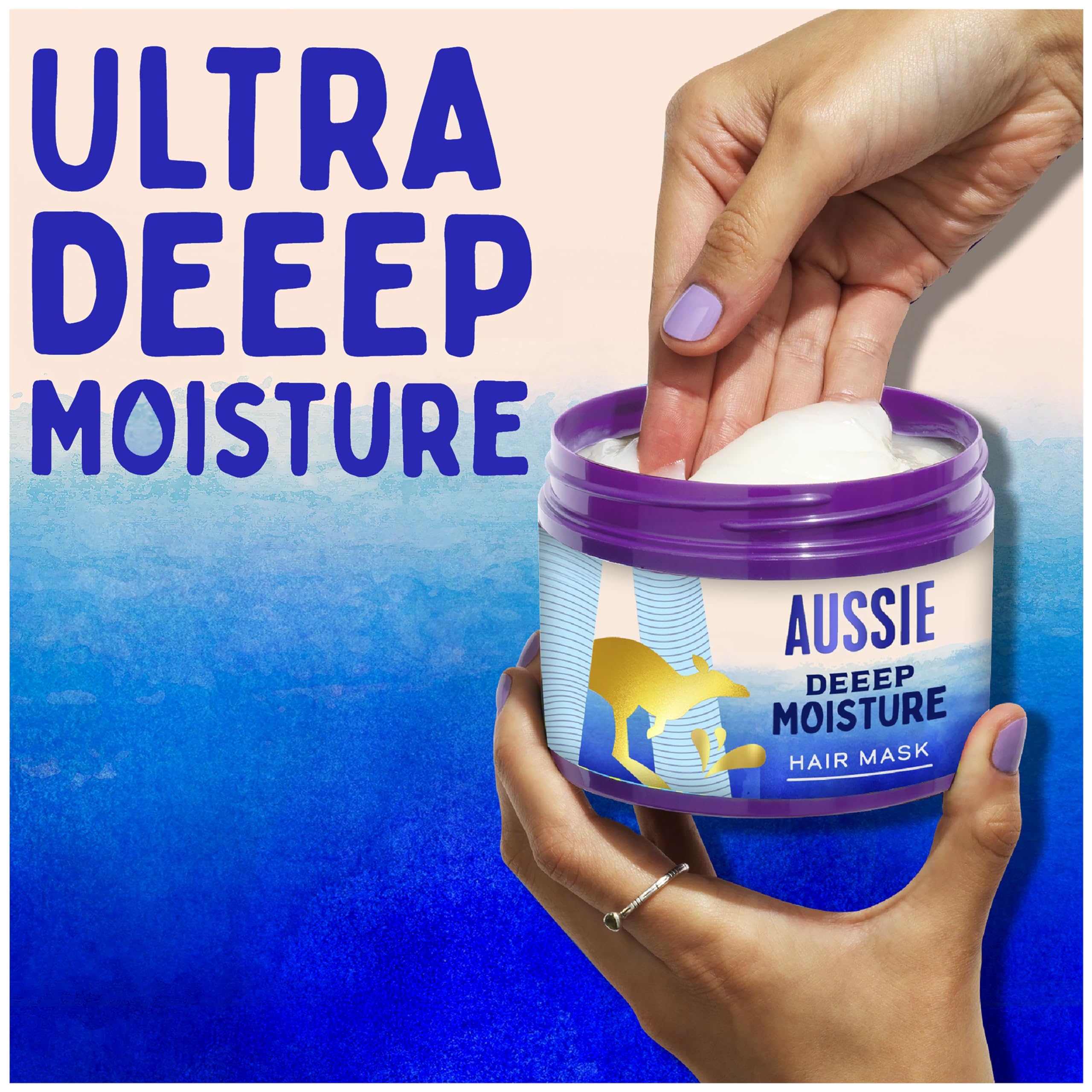 Aussie Deeep Moisture Hair Mask for Thick & Curly Hair