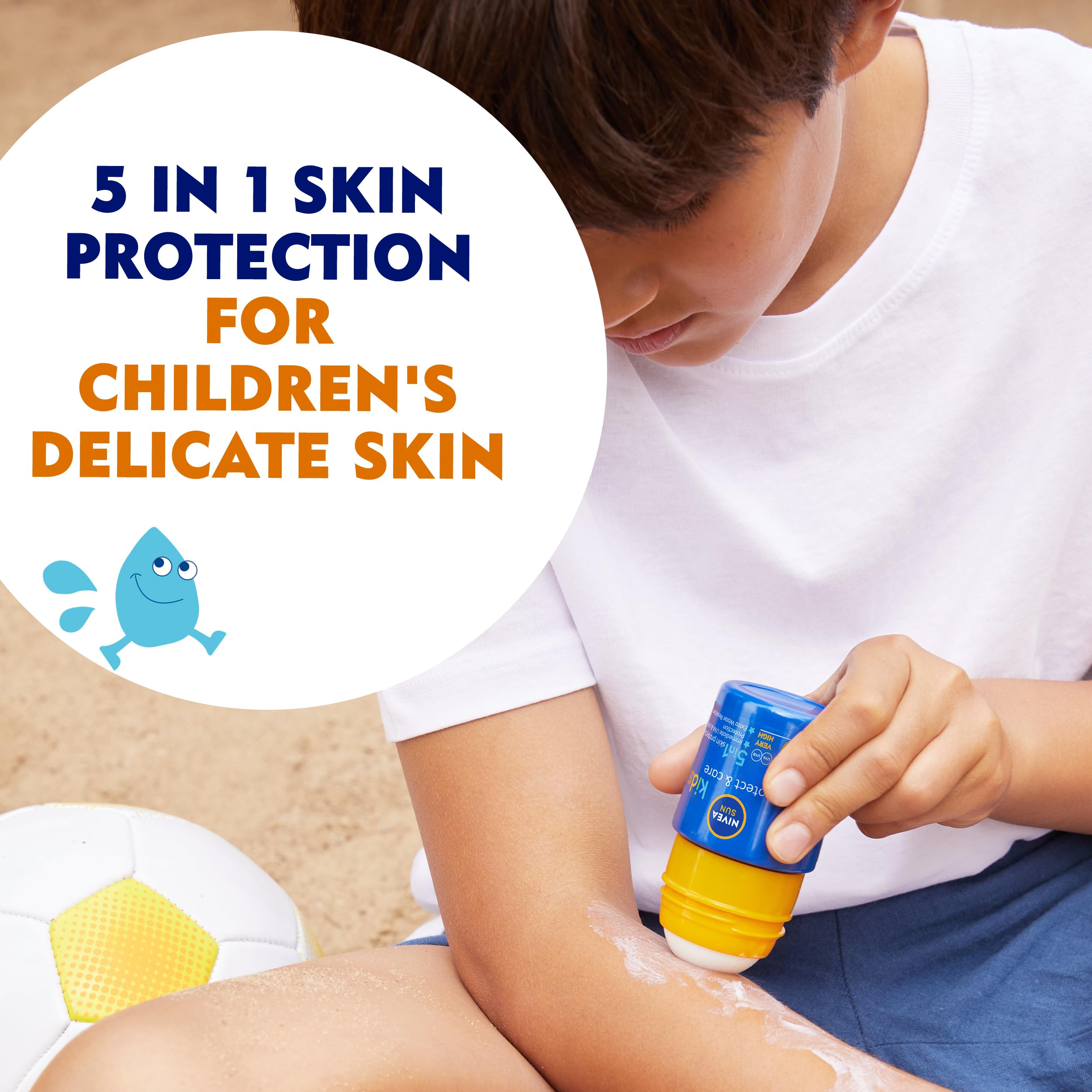 NIVEA Sun Kids SPF 50+ Roll On 50ml