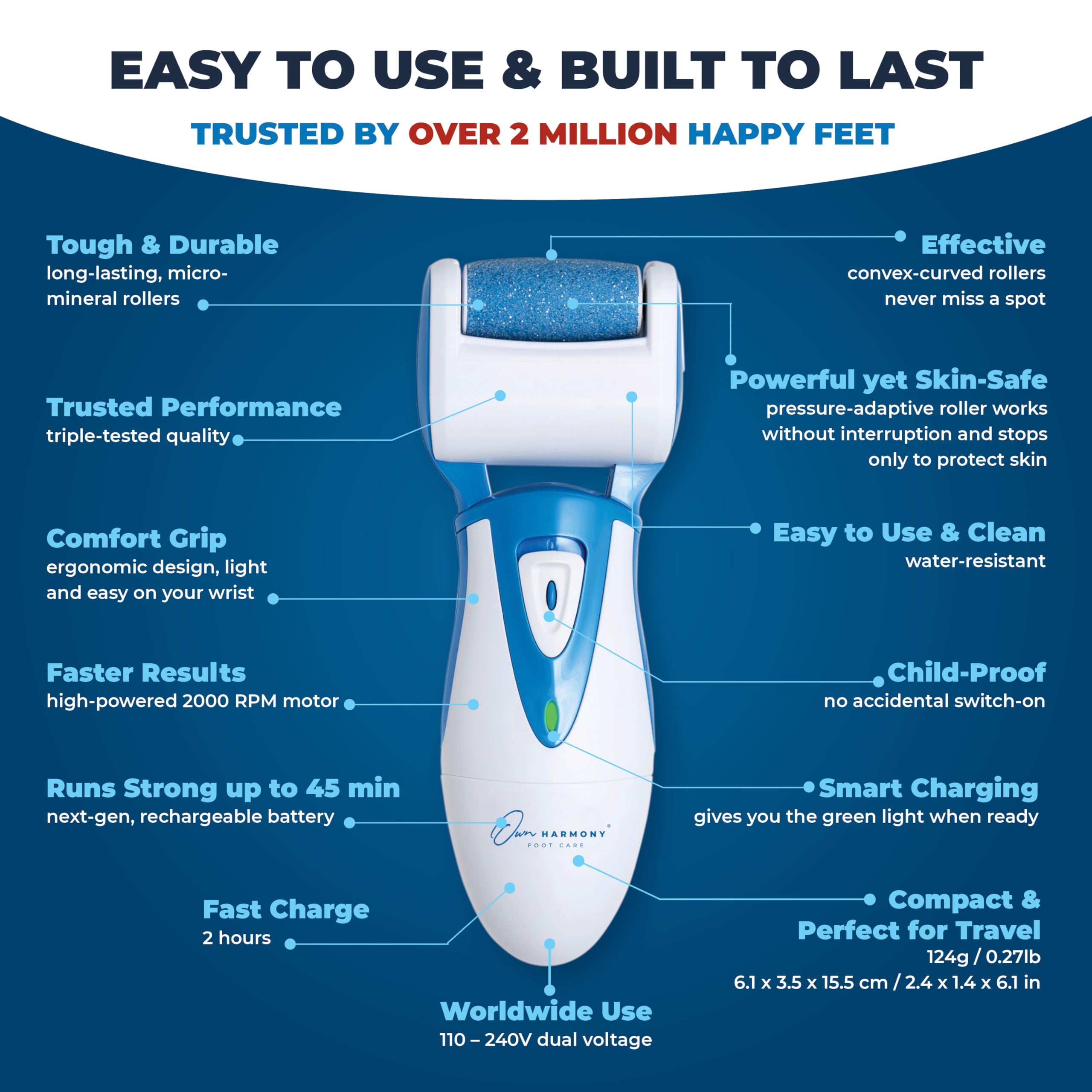 Own Harmony Electric Hard Skin Remover 😊