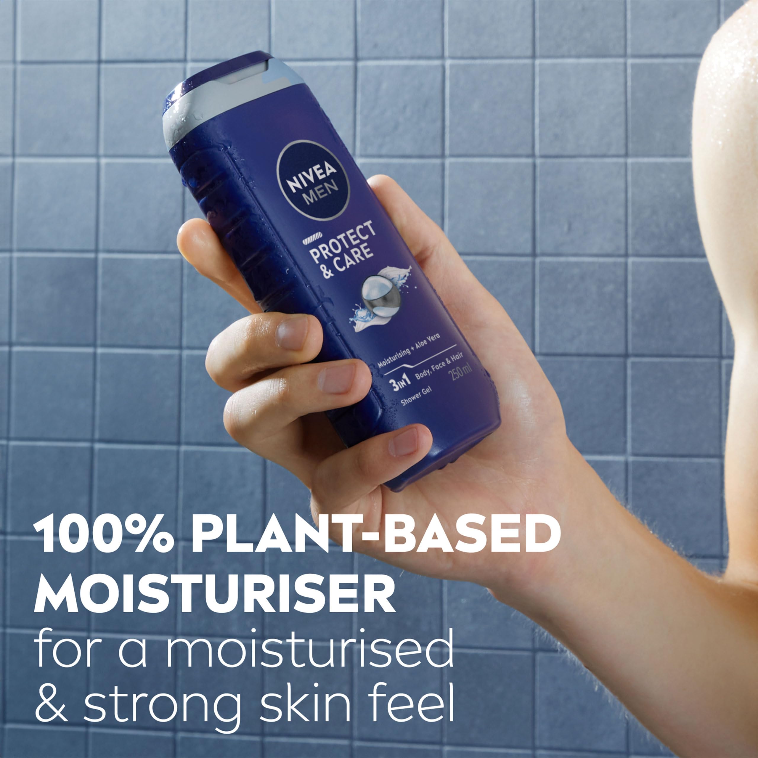 NIVEA MEN Protect & Care 3-in-1 Shower Gel