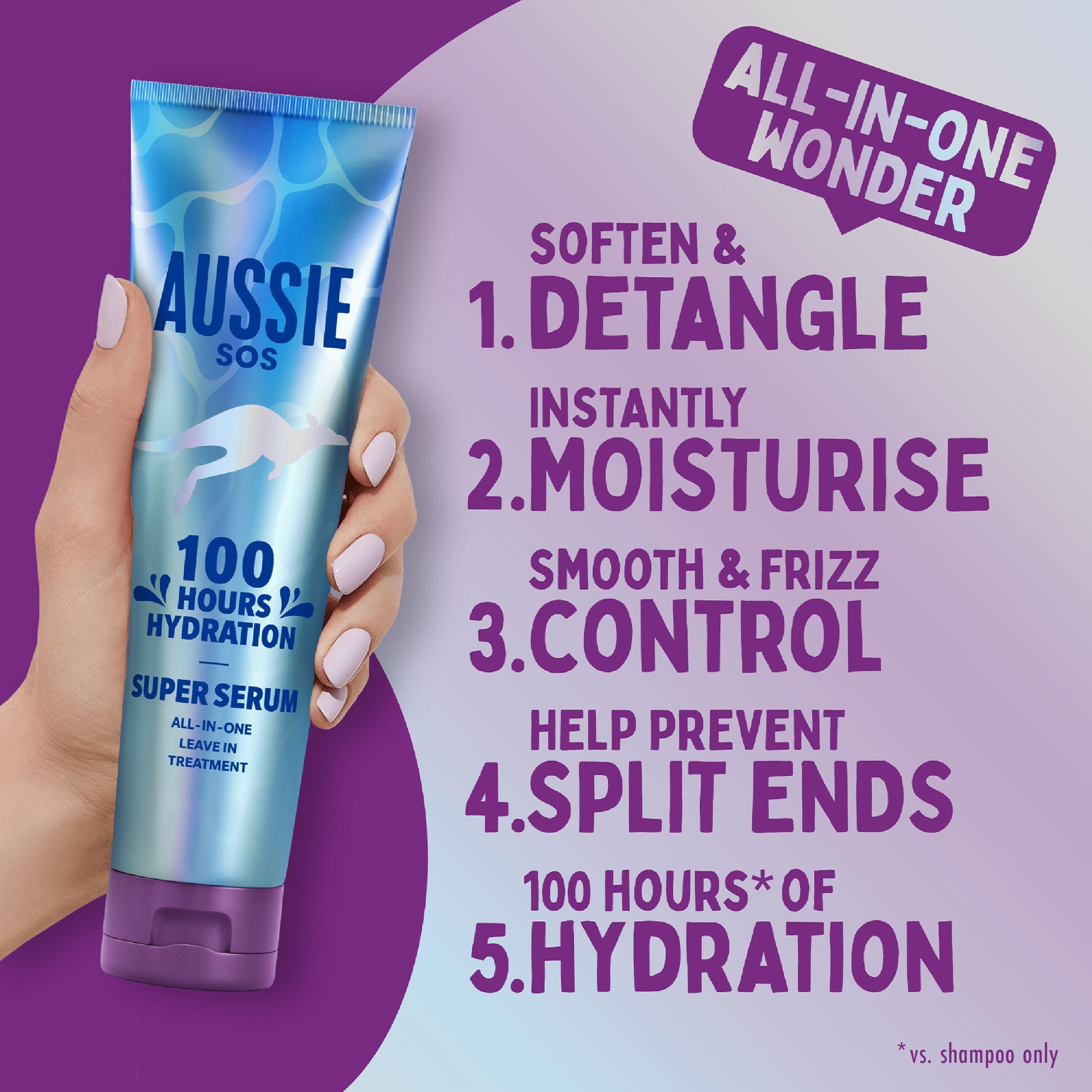 Aussie Super Serum Leave-In Conditioner 160ml