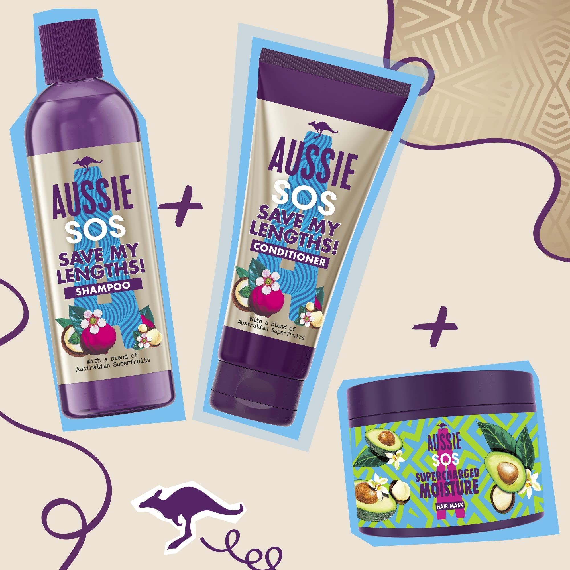 Aussie SOS Save My Lengths Detangling Conditioner