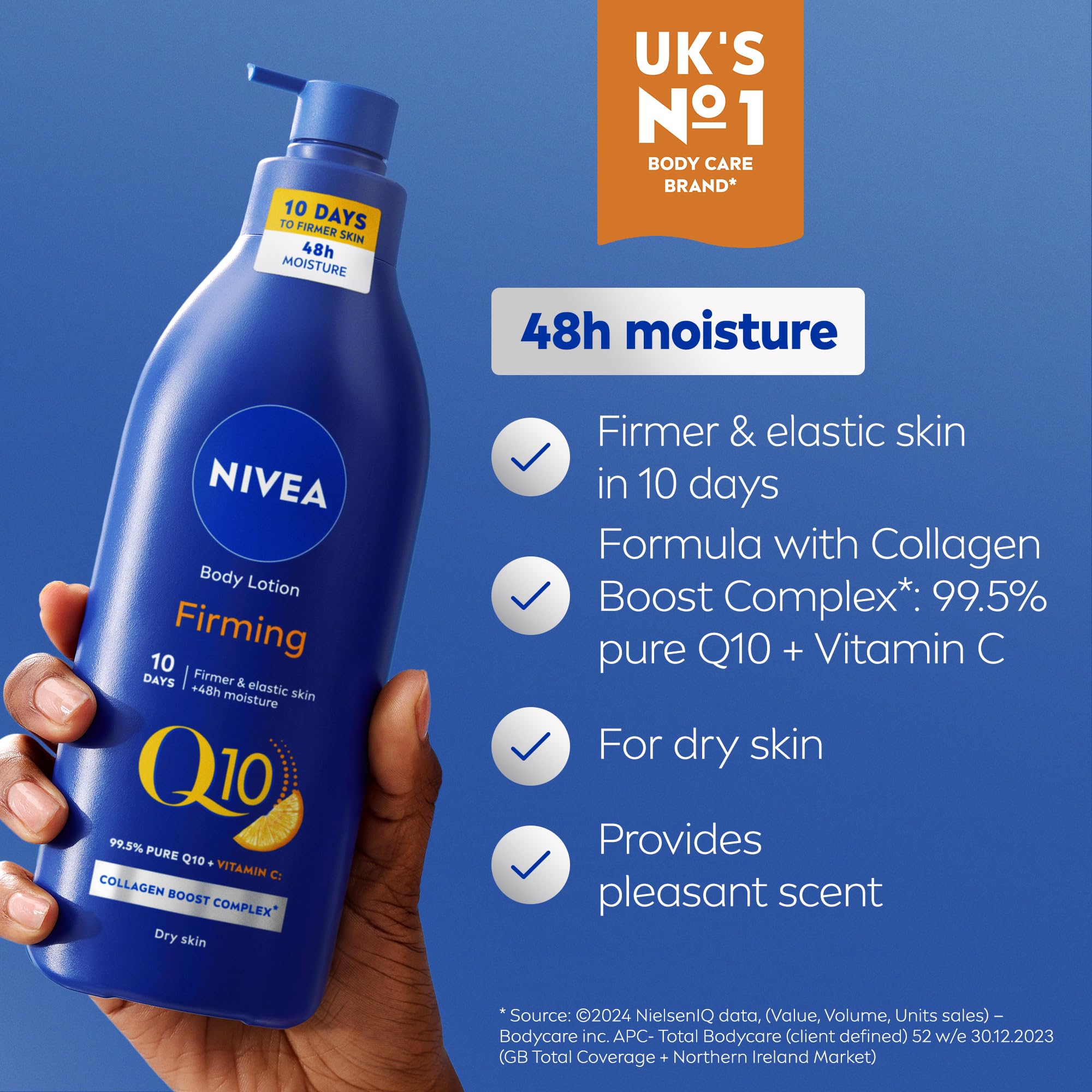 NIVEA Q10 Firming Body Lotion with Vitamin C 400ml