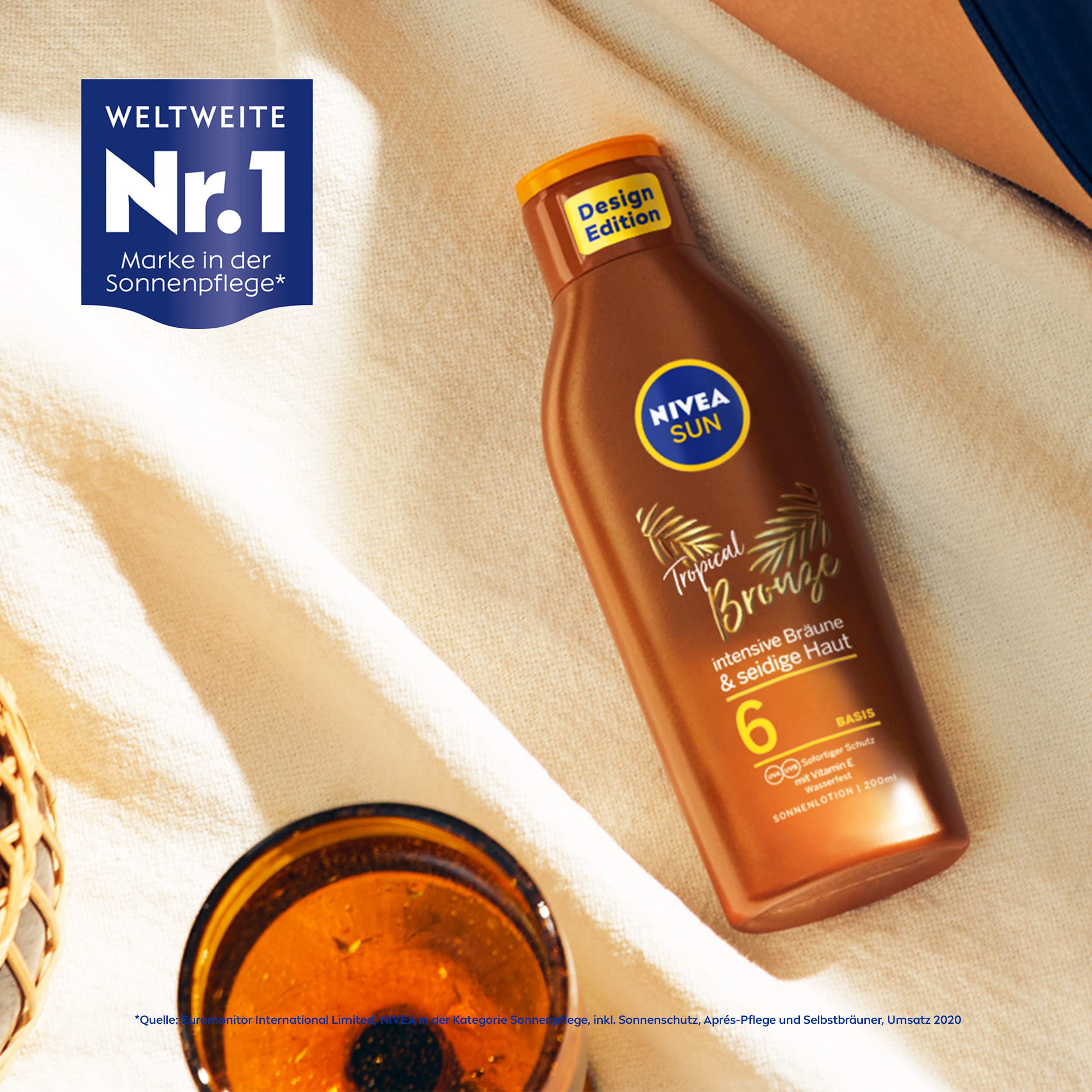 Nivea Sun Tropical Bronze SPF 6 Lotion 200 ml