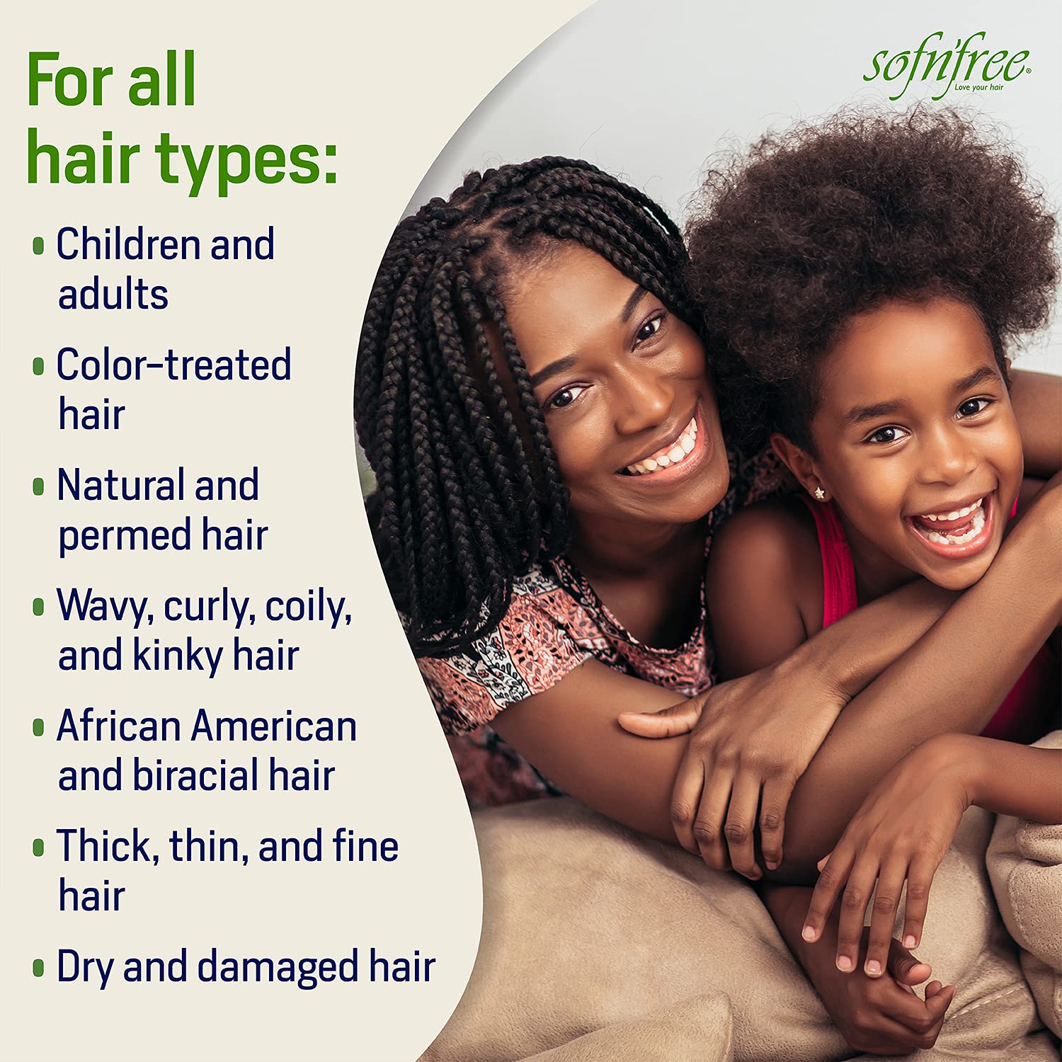 Sof N Curl Lotion with Vitamin E and Panthenol 2-in-1 Activator for smooth & glossy curls, 750 ml