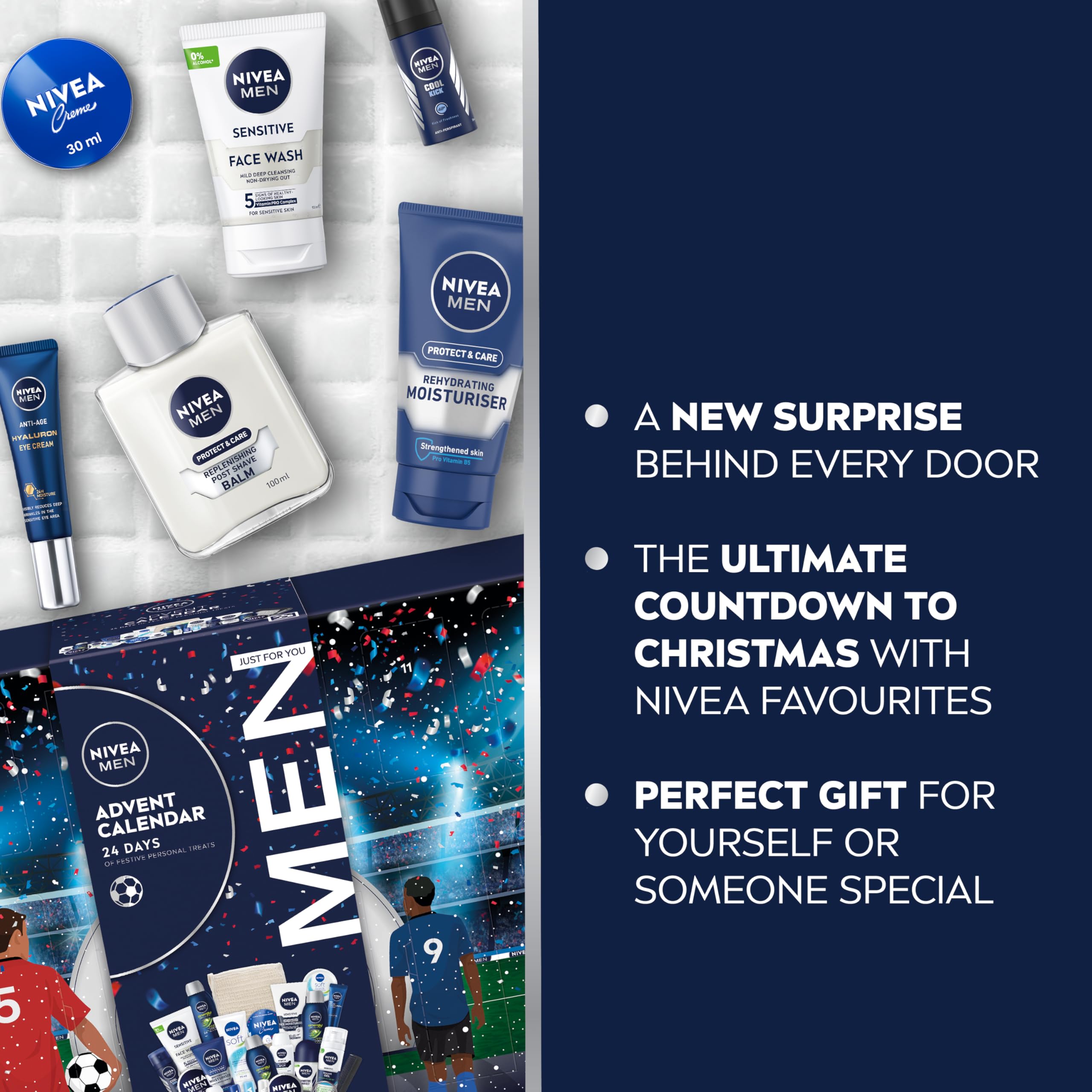 NIVEA MEN 2024 Advent Calendar Gift Set