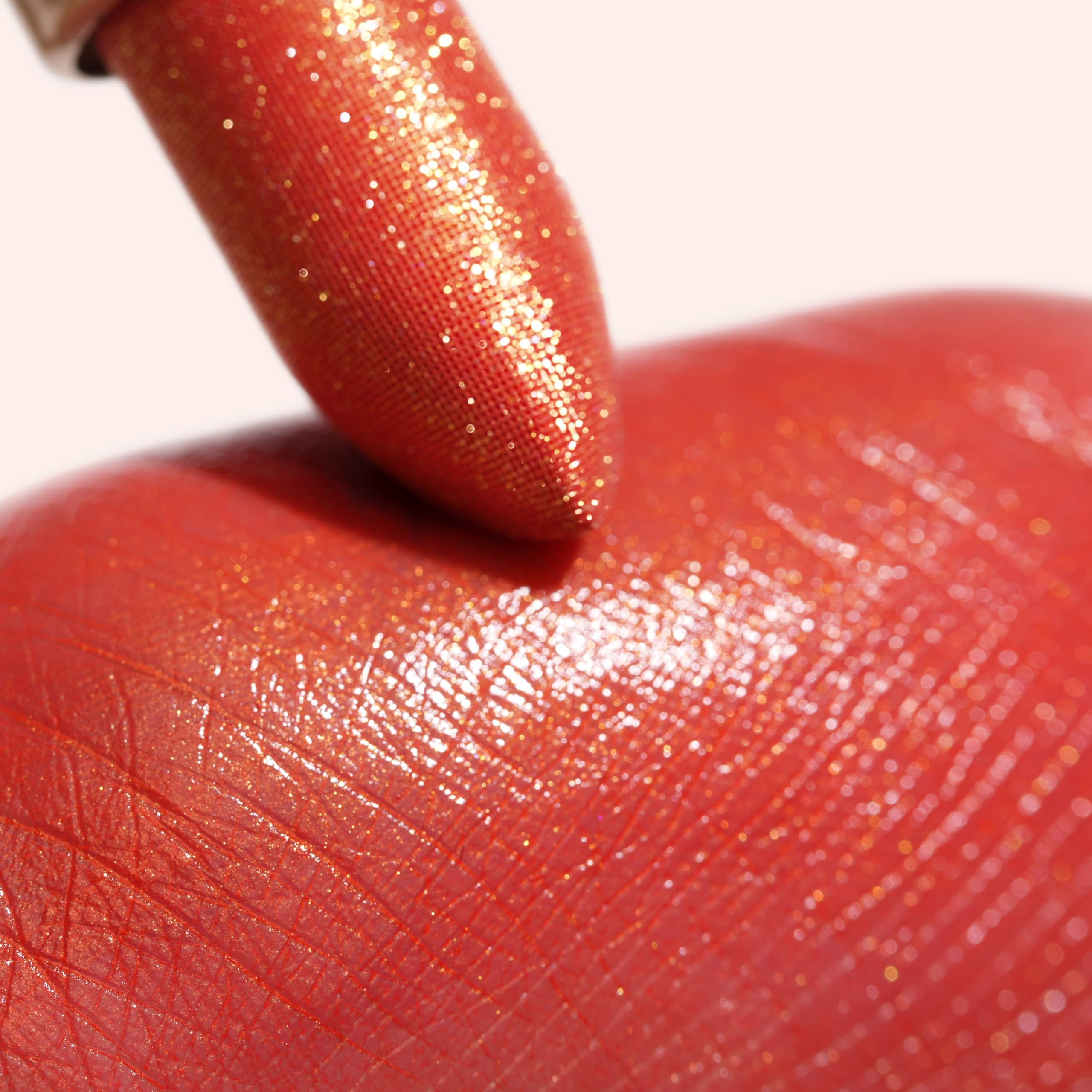 Oulac Coral Red Shimmer Lipstick