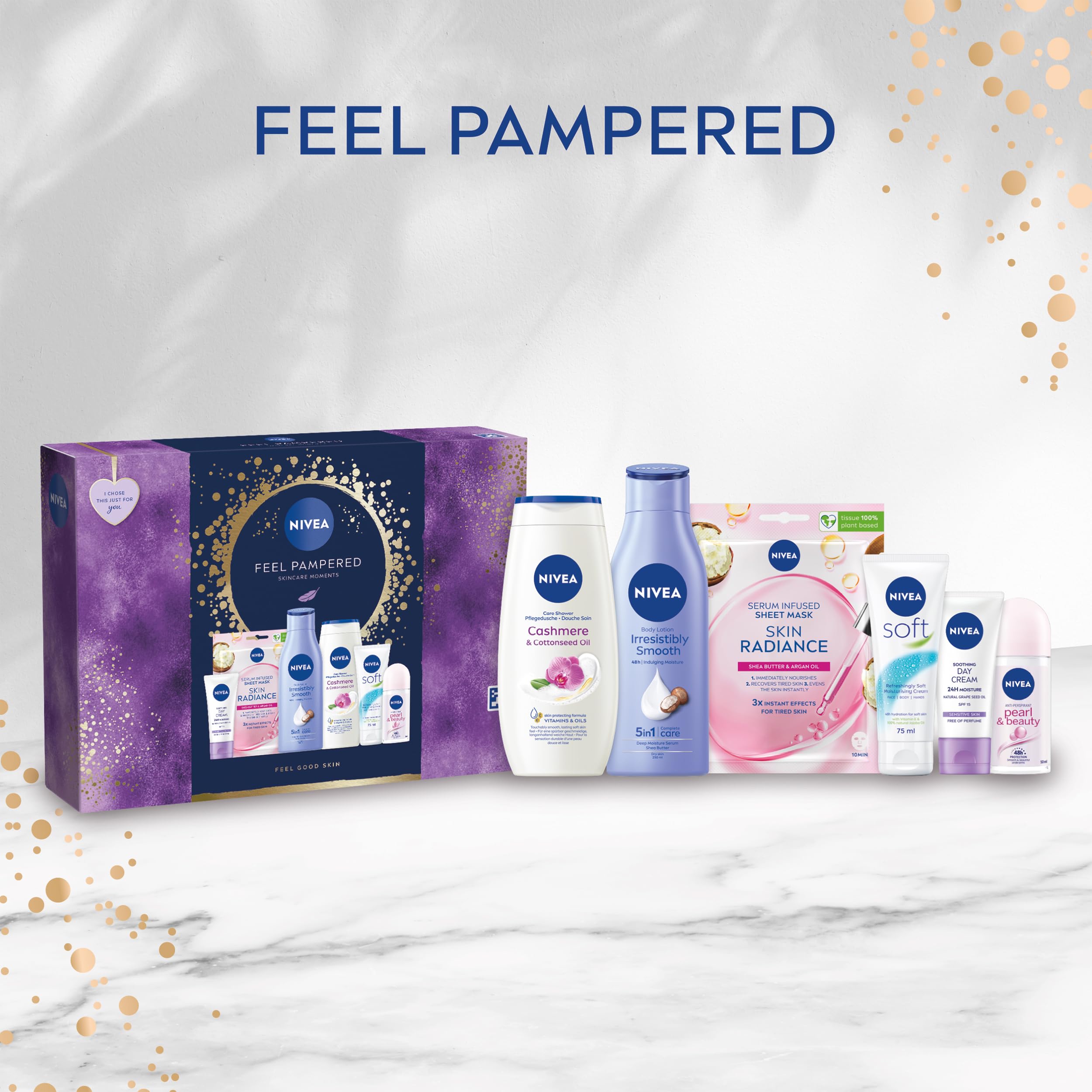 NIVEA Feel Pampered Skincare Set