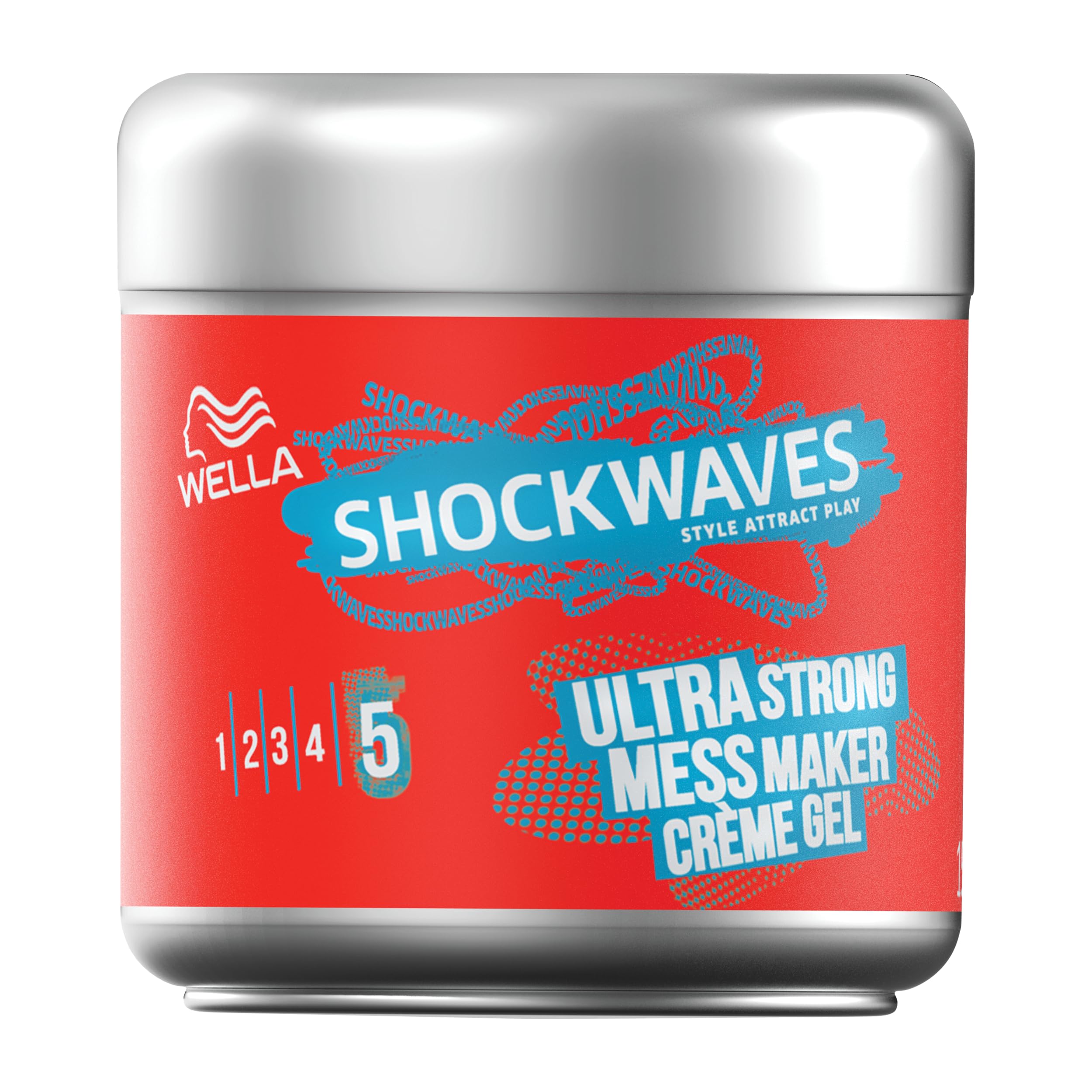 Wella Professionals Shockwaves Ultra Strong Mess Maker Crème Gel 150ml