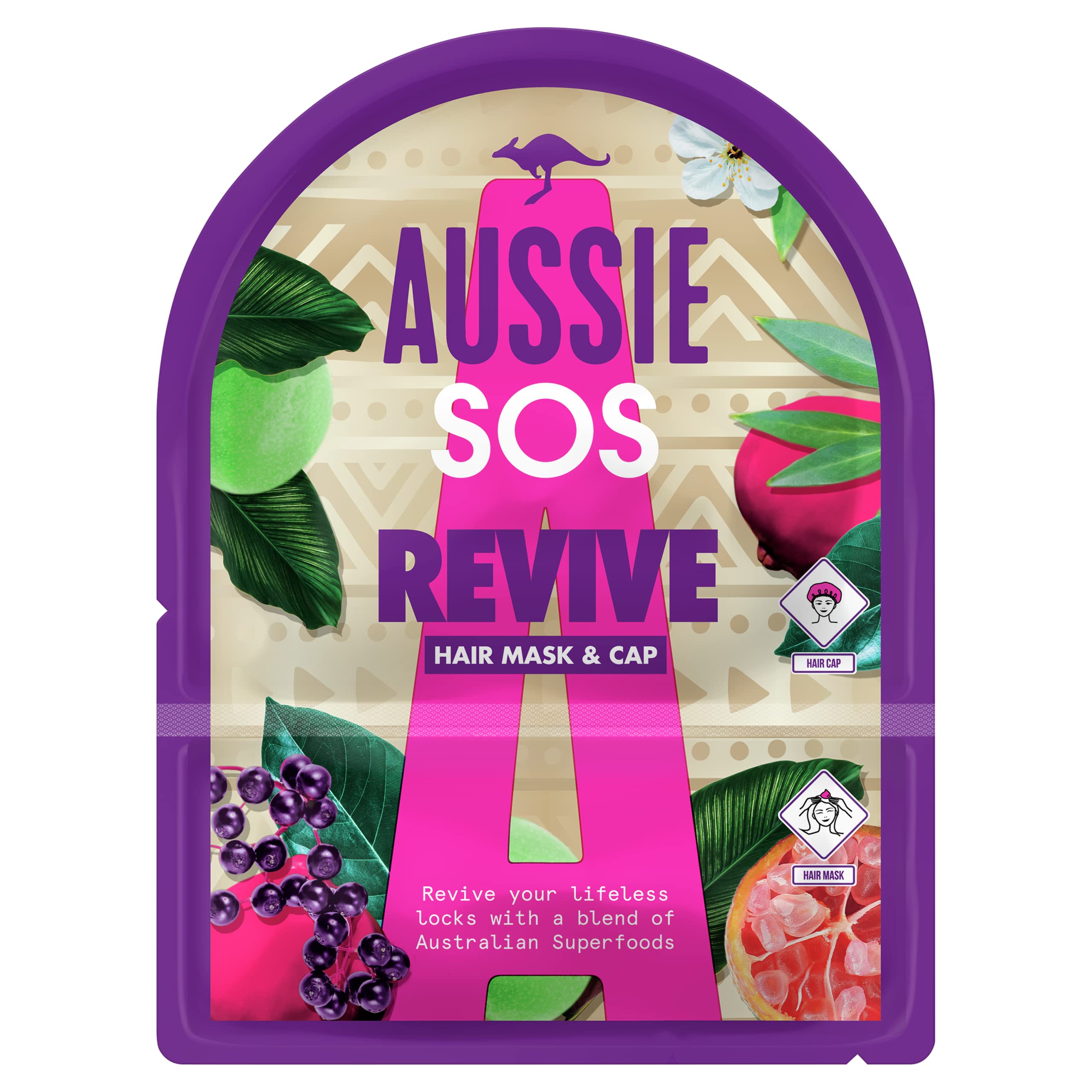 Aussie SOS Hair Revitalising Mask & Cap