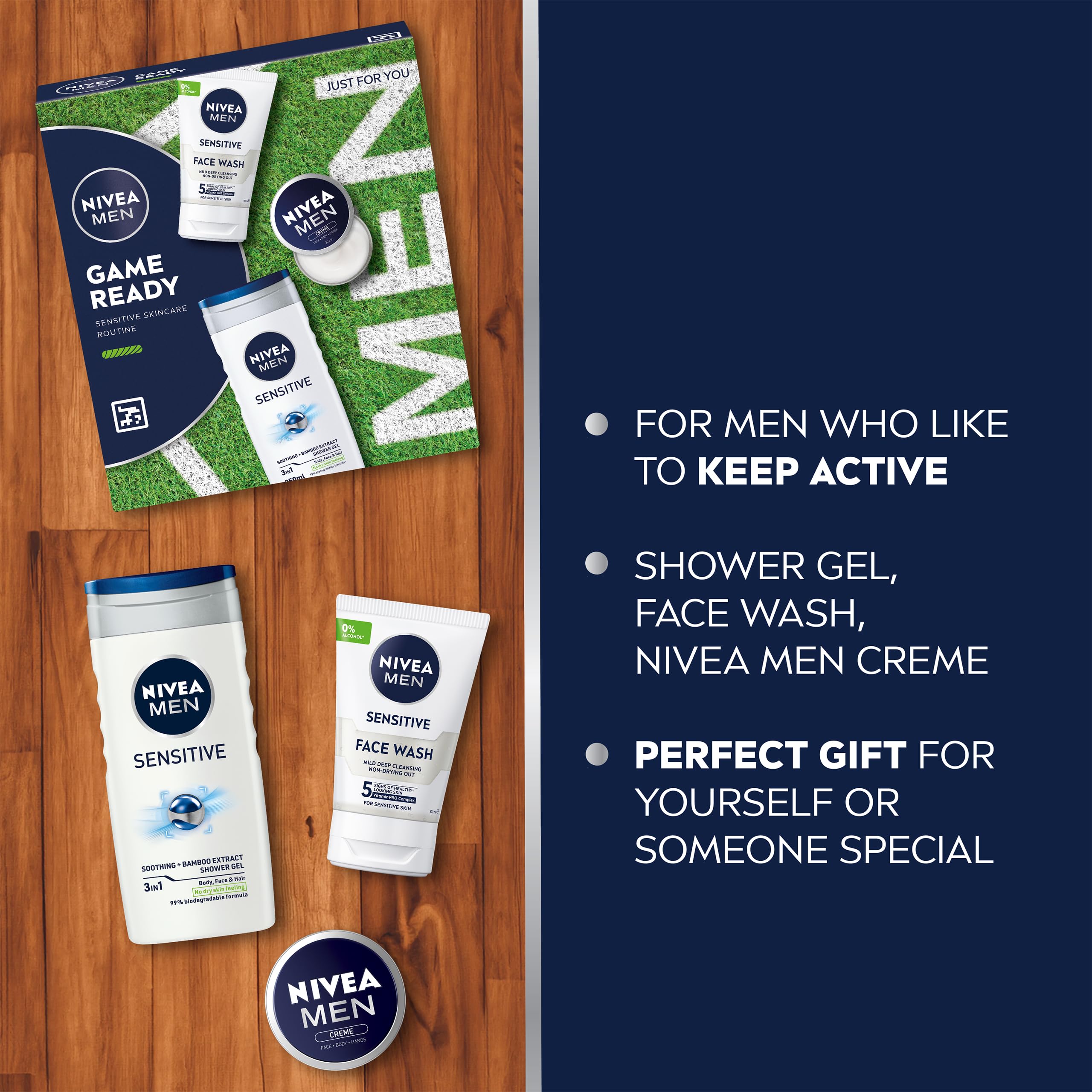 NIVEA MEN Game Ready Grooming Set