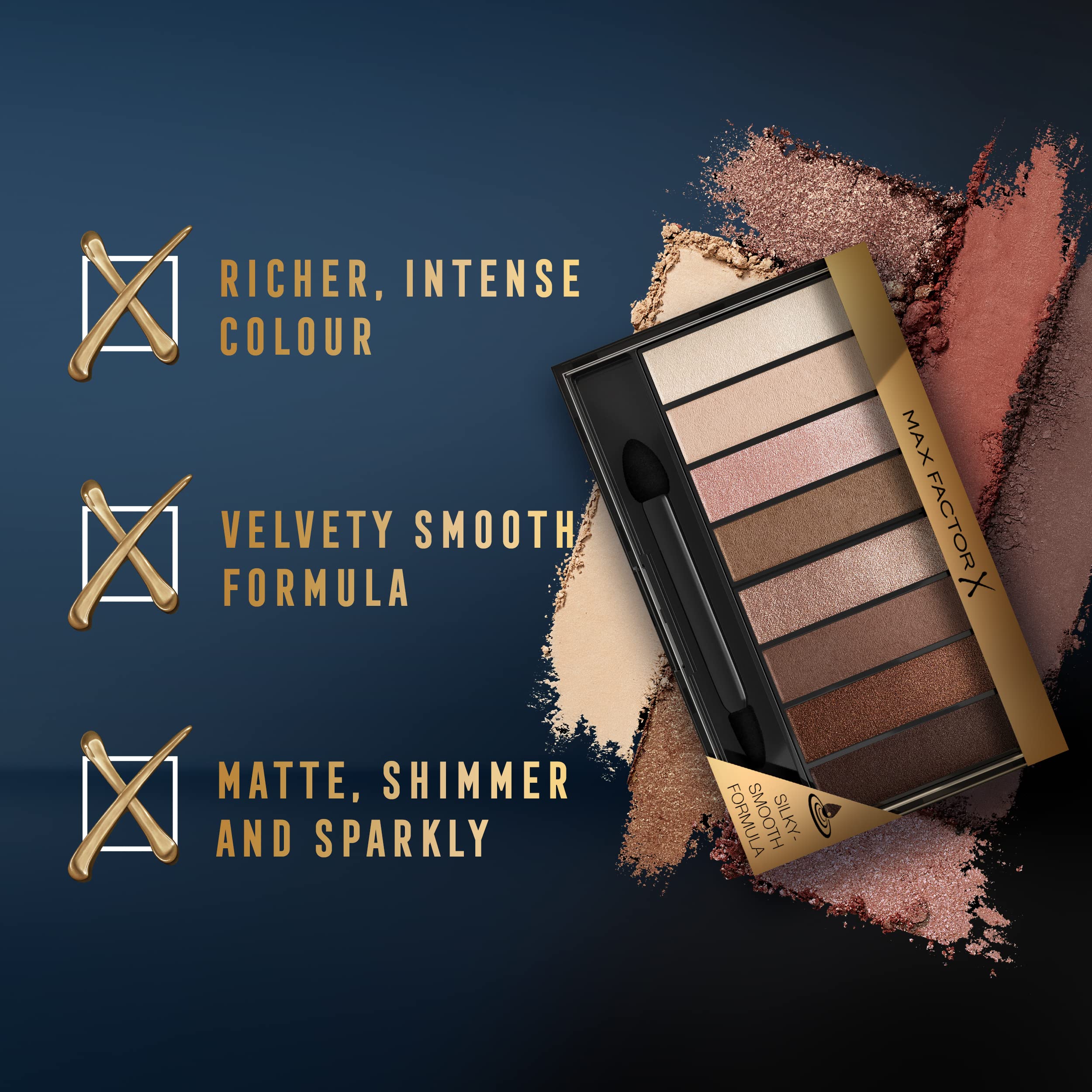 Max Factor Masterpiece Nude Palette - Cappuccino Nudes