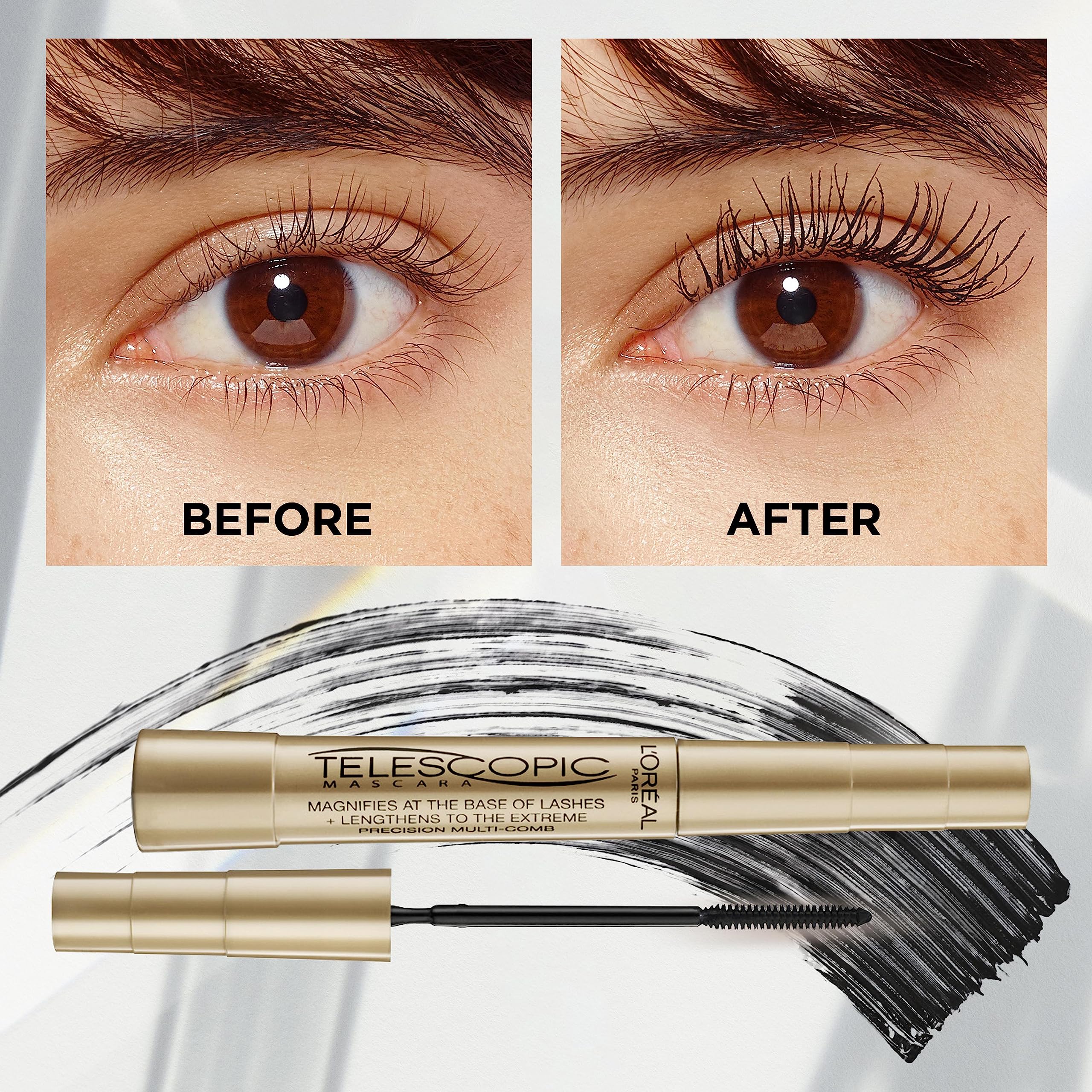 L'Oreal Paris Telescopic Lengthening Mascara Duo - Black