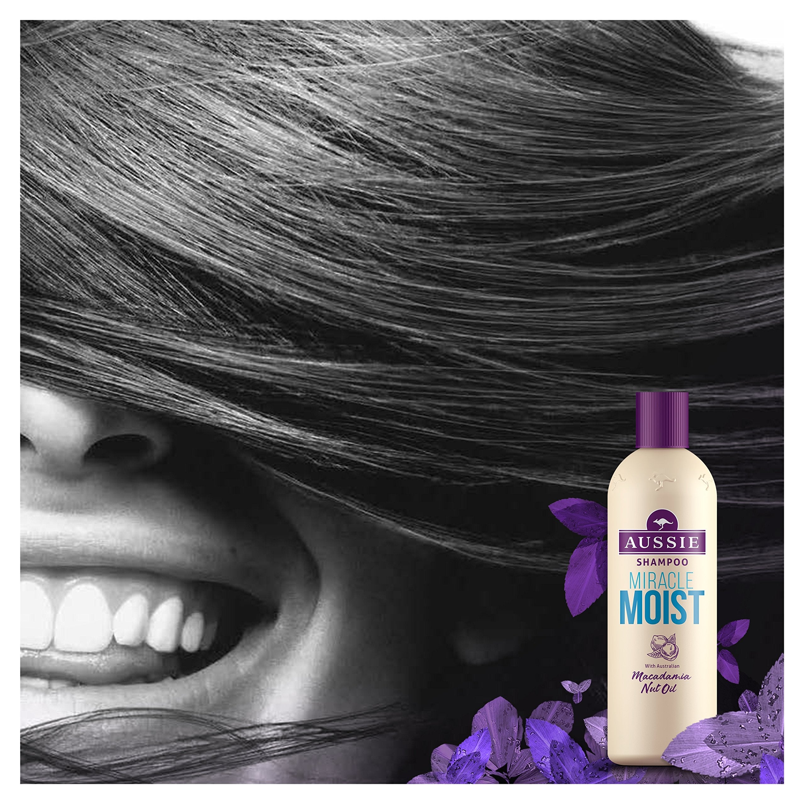 Aussie Miracle Moist Shampoo 500 ml