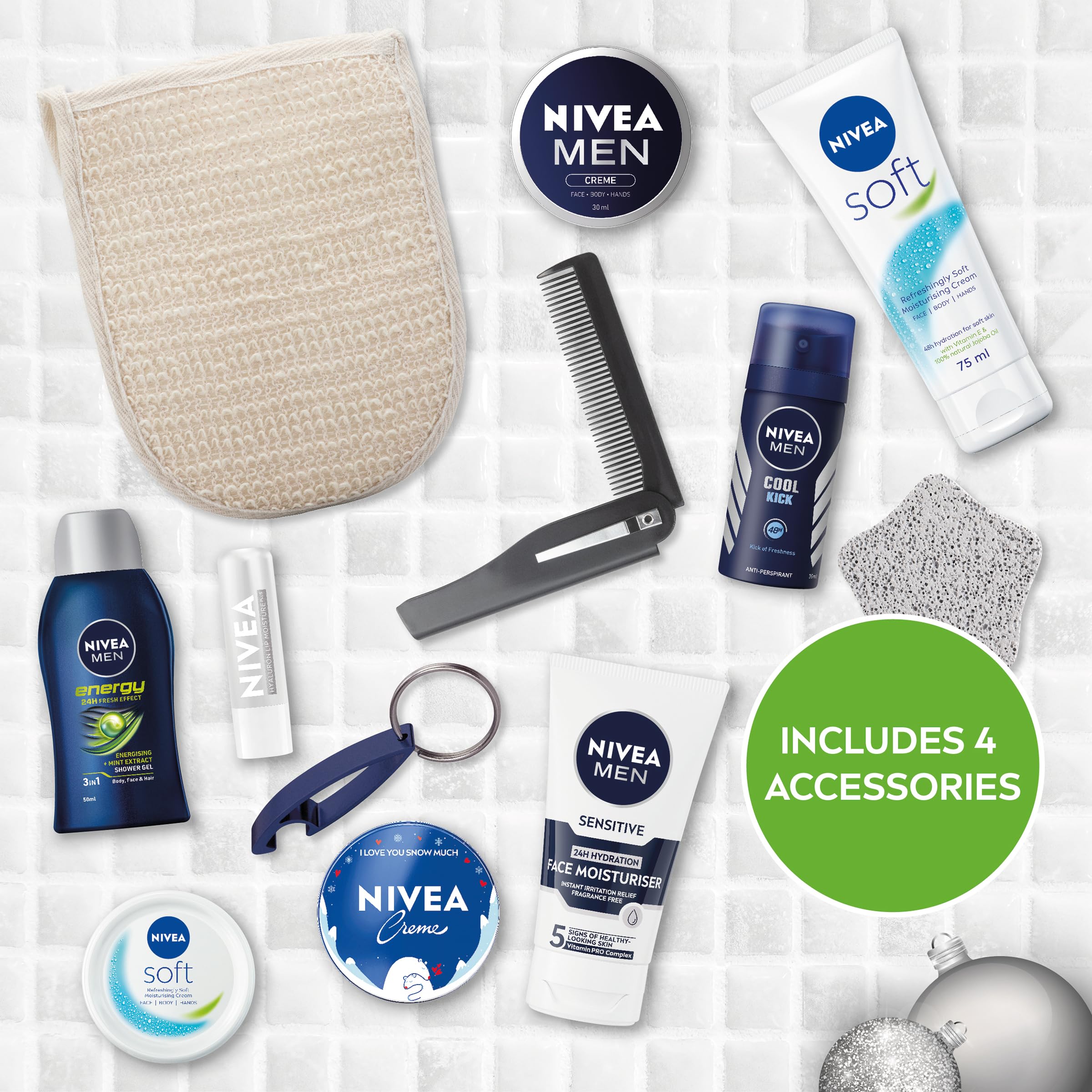 NIVEA MEN 2024 Advent Calendar Gift Set