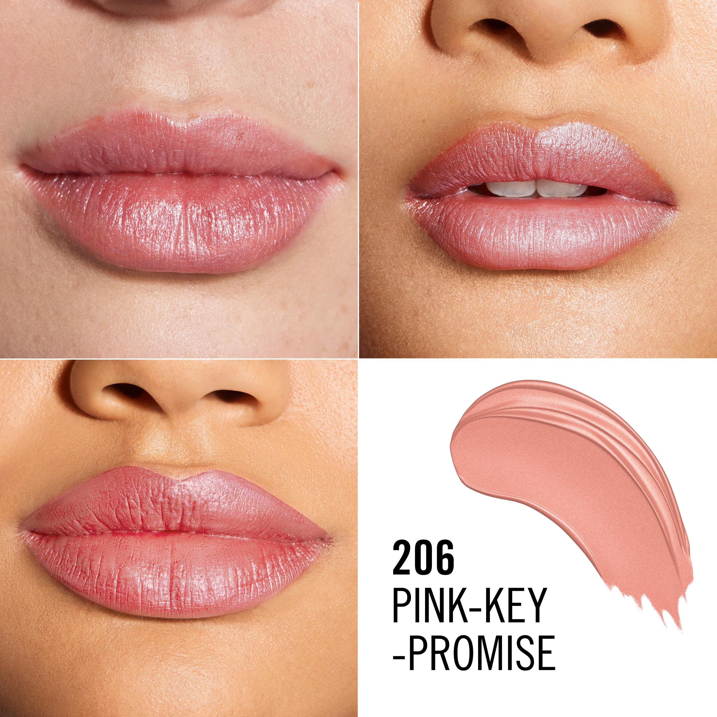 Rimmel Lasting Finish Lipstick 206 Pink-Key-Promise