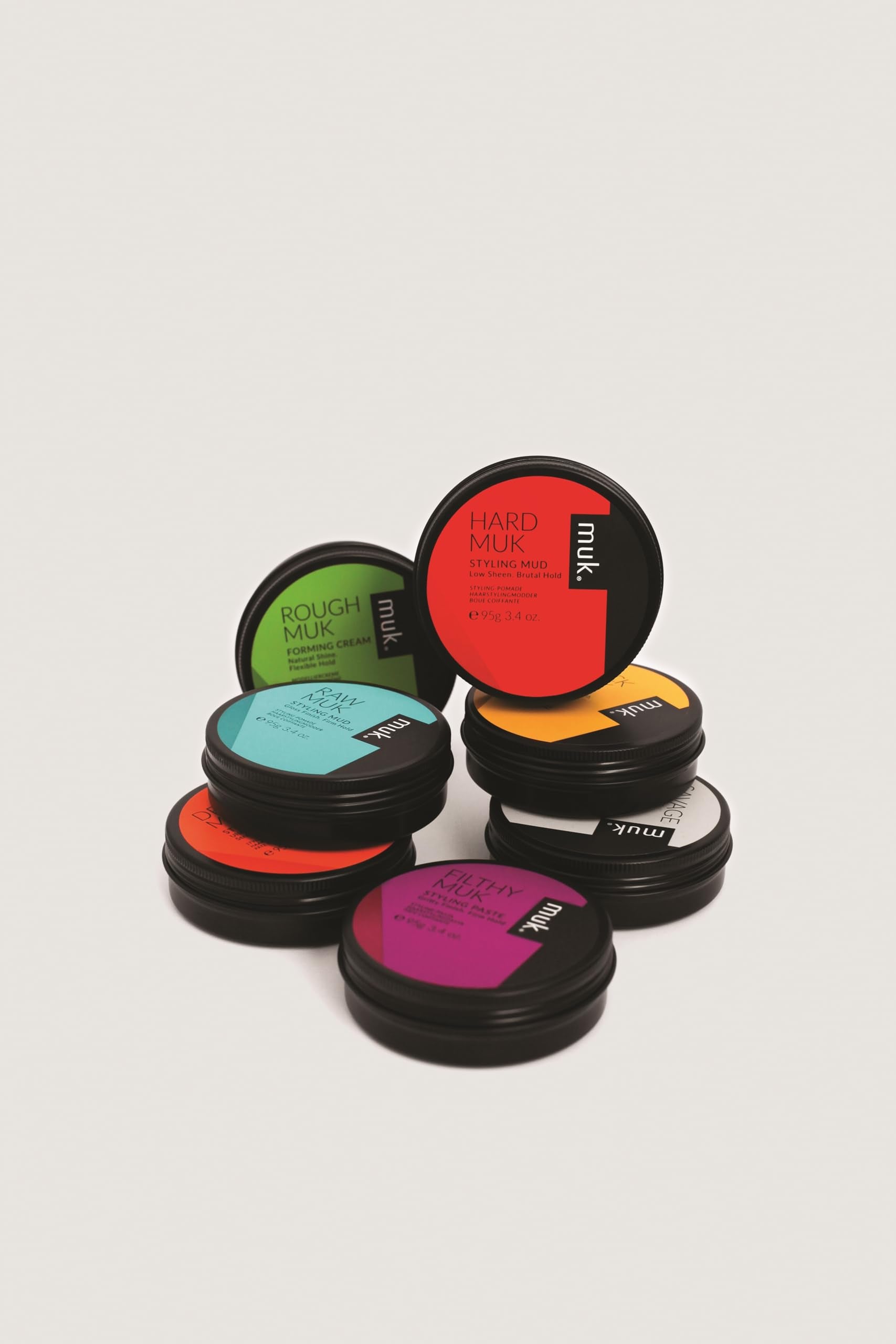 MUK Hard Styling Mud - Ultra Hold & Matte Finish