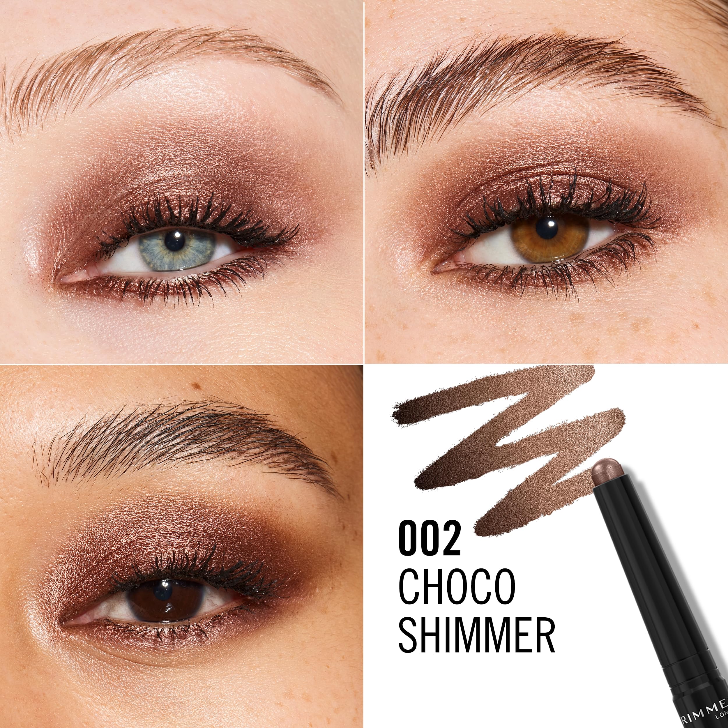 Rimmel Wonder'Last Shadow Stick - 002 Choco Shimmer